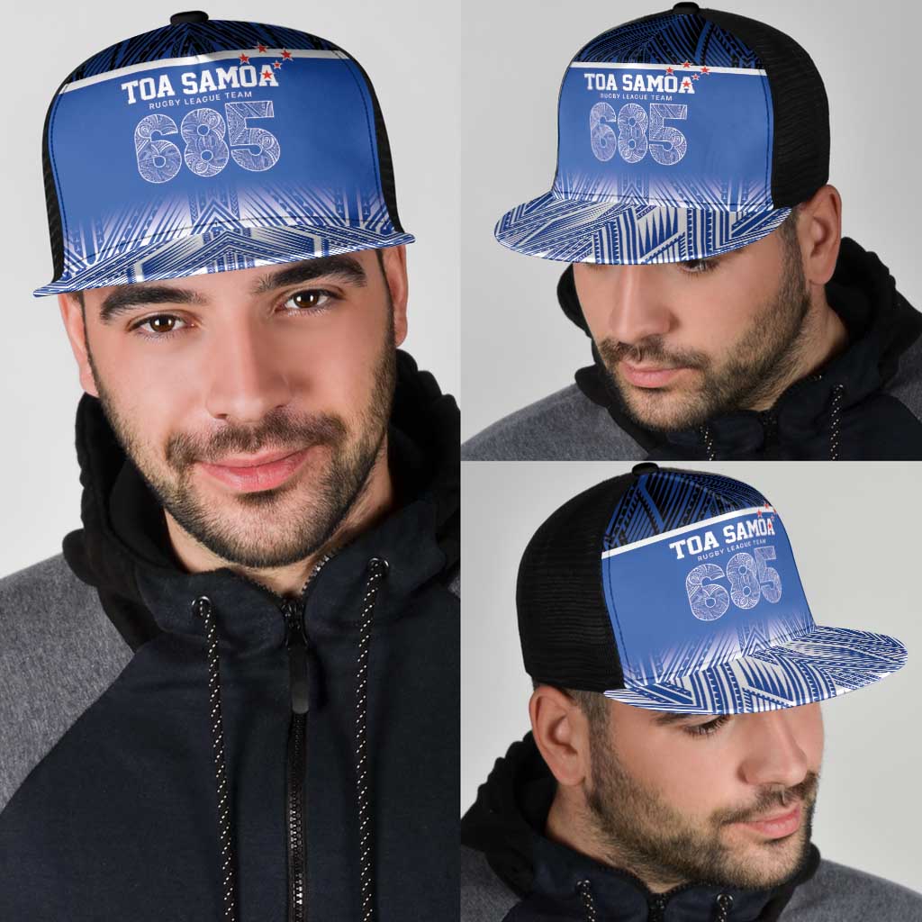 Toa Samoa 685 Mesh Trucker Cap Uso Aso Uma For Life For Samoa - Polynesian Pride