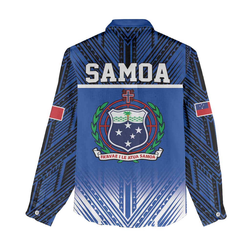 Toa Samoa 685 Women Casual Shirt Uso Aso Uma For Life For Samoa - Polynesian Pride