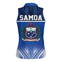 Toa Samoa 685 Women Sleeveless Polo Shirt Uso Aso Uma For Life For Samoa LT9 - Polynesian Pride