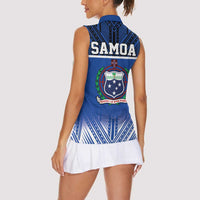 Toa Samoa 685 Women Sleeveless Polo Shirt Uso Aso Uma For Life For Samoa LT9 - Polynesian Pride