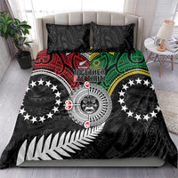 Aotearoa and Cook Islands Mo Te Tiriti Bedding Set New Zealand Honour The Treaty Ake!Ake!Ake! LT9 - Polynesian Pride