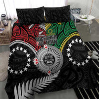 Aotearoa and Cook Islands Mo Te Tiriti Bedding Set New Zealand Honour The Treaty Ake!Ake!Ake! LT9 - Polynesian Pride