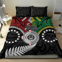 Aotearoa and Cook Islands Mo Te Tiriti Bedding Set New Zealand Honour The Treaty Ake!Ake!Ake! LT9 - Polynesian Pride