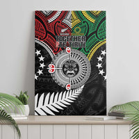 Aotearoa and Cook Islands Mo Te Tiriti Canvas Wall Art New Zealand Honour The Treaty Ake!Ake!Ake! LT9 - Polynesian Pride