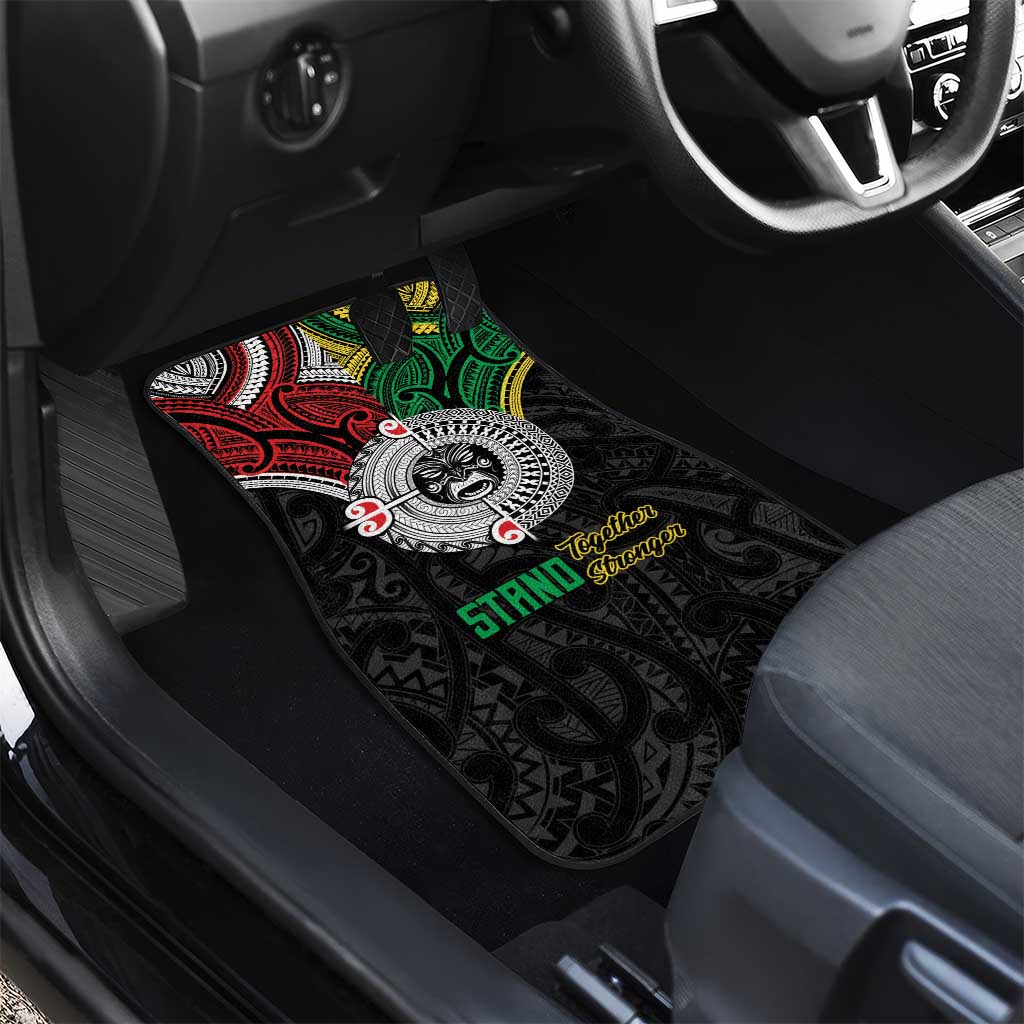 Aotearoa and Cook Islands Mo Te Tiriti Car Mats New Zealand Honour The Treaty Ake!Ake!Ake! LT9 - Polynesian Pride