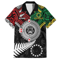 Aotearoa and Cook Islands Mo Te Tiriti Hawaiian Shirt New Zealand Honour The Treaty Ake!Ake!Ake! LT9 Green - Polynesian Pride