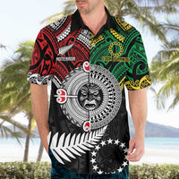 Aotearoa and Cook Islands Mo Te Tiriti Hawaiian Shirt New Zealand Honour The Treaty Ake!Ake!Ake! LT9 - Polynesian Pride