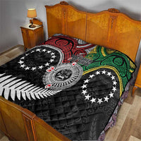 Aotearoa and Cook Islands Mo Te Tiriti Quilt New Zealand Honour The Treaty Ake!Ake!Ake! LT9 - Polynesian Pride