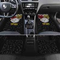 Aotearoa and Niue Mo Te Tiriti Car Mats New Zealand Honour The Treaty Ake!Ake!Ake! LT9 Set 4pcs Gold - Polynesian Pride