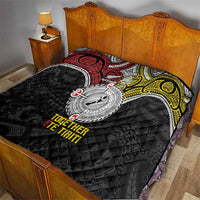 Aotearoa and Niue Mo Te Tiriti Quilt New Zealand Honour The Treaty Ake!Ake!Ake! LT9 - Polynesian Pride