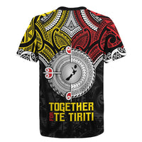Aotearoa and Niue Mo Te Tiriti Rugby Jersey New Zealand Honour The Treaty Ake!Ake!Ake! LT9 - Polynesian Pride