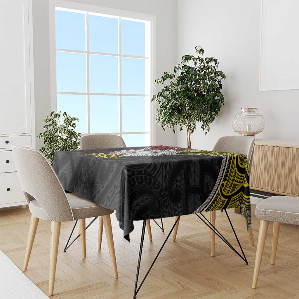 Aotearoa and Niue Mo Te Tiriti Tablecloth New Zealand Honour The Treaty Ake!Ake!Ake! LT9 - Polynesian Pride