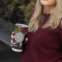 Aotearoa and Niue Mo Te Tiriti Tumbler Cup New Zealand Honour The Treaty Ake!Ake!Ake! LT9 - Polynesian Pride
