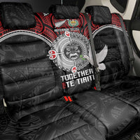 Aotearoa and Tonga Mo Te Tiriti Back Car Seat Cover New Zealand Honour The Treaty Ake!Ake!Ake! LT9 - Polynesian Pride