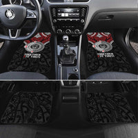 Aotearoa and Tonga Mo Te Tiriti Car Mats New Zealand Honour The Treaty Ake!Ake!Ake! LT9 Set 4pcs Red - Polynesian Pride