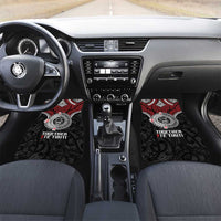 Aotearoa and Tonga Mo Te Tiriti Car Mats New Zealand Honour The Treaty Ake!Ake!Ake! LT9 Set 2pcs - Front Red - Polynesian Pride