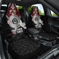 Aotearoa and Tonga Mo Te Tiriti Car Seat Cover New Zealand Honour The Treaty Ake!Ake!Ake! LT9 One Size Red - Polynesian Pride