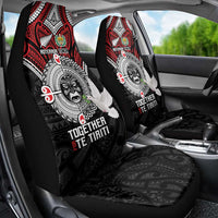 Aotearoa and Tonga Mo Te Tiriti Car Seat Cover New Zealand Honour The Treaty Ake!Ake!Ake! LT9 - Polynesian Pride