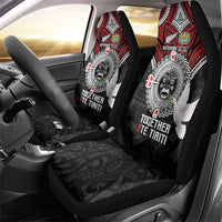 Aotearoa and Tonga Mo Te Tiriti Car Seat Cover New Zealand Honour The Treaty Ake!Ake!Ake! LT9 - Polynesian Pride