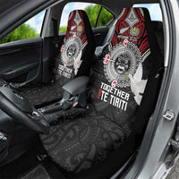 Aotearoa and Tonga Mo Te Tiriti Car Seat Cover New Zealand Honour The Treaty Ake!Ake!Ake! LT9 - Polynesian Pride