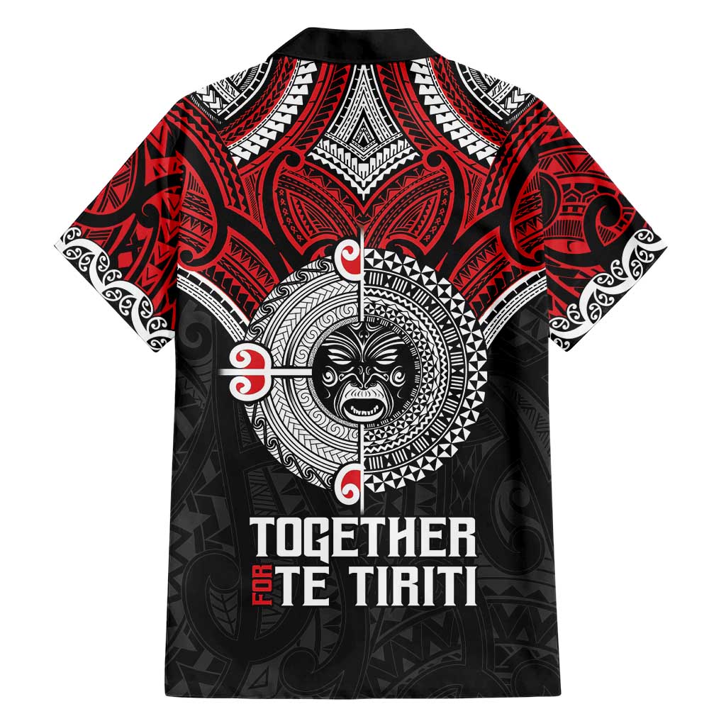 Aotearoa and Tonga Mo Te Tiriti Hawaiian Shirt New Zealand Honour The Treaty Ake!Ake!Ake! LT9 - Polynesian Pride