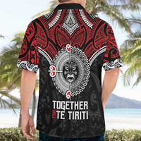 Aotearoa and Tonga Mo Te Tiriti Hawaiian Shirt New Zealand Honour The Treaty Ake!Ake!Ake! LT9 - Polynesian Pride