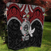Aotearoa and Tonga Mo Te Tiriti Quilt New Zealand Honour The Treaty Ake!Ake!Ake! LT9 - Polynesian Pride