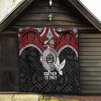 Aotearoa and Tonga Mo Te Tiriti Quilt New Zealand Honour The Treaty Ake!Ake!Ake! LT9 - Polynesian Pride