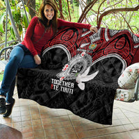 Aotearoa and Tonga Mo Te Tiriti Quilt New Zealand Honour The Treaty Ake!Ake!Ake! LT9 - Polynesian Pride