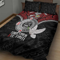 Aotearoa and Tonga Mo Te Tiriti Quilt Bed Set New Zealand Honour The Treaty Ake!Ake!Ake! LT9 - Polynesian Pride