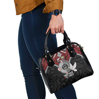 Aotearoa and Tonga Mo Te Tiriti Shoulder Handbag New Zealand Honour The Treaty Ake!Ake!Ake! LT9 - Polynesian Pride