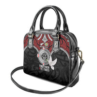 Aotearoa and Tonga Mo Te Tiriti Shoulder Handbag New Zealand Honour The Treaty Ake!Ake!Ake! LT9 - Polynesian Pride