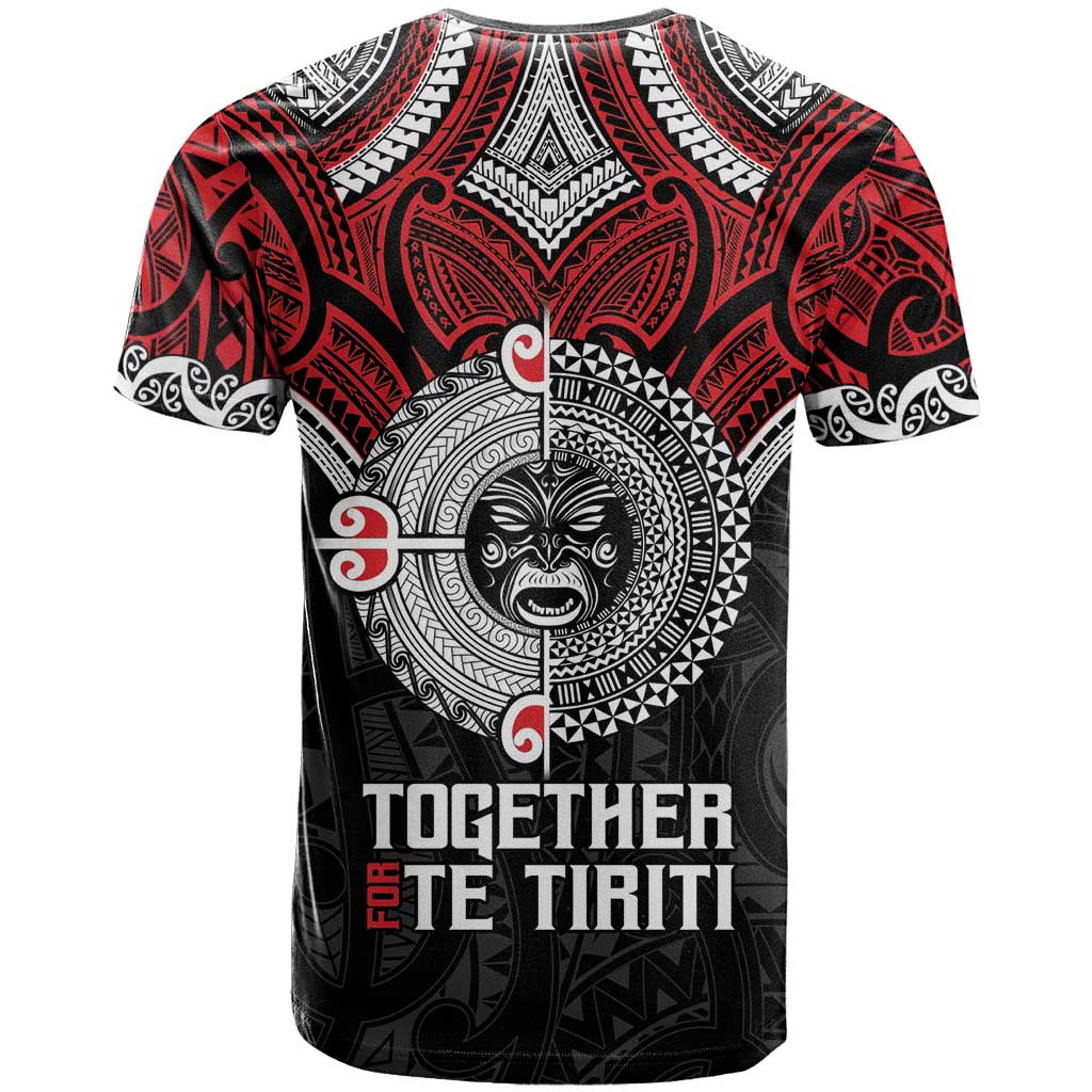 Aotearoa and Tonga Mo Te Tiriti T Shirt New Zealand Honour The Treaty Ake!Ake!Ake! LT9 - Polynesian Pride