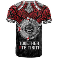 Aotearoa and Tonga Mo Te Tiriti T Shirt New Zealand Honour The Treaty Ake!Ake!Ake! LT9 - Polynesian Pride