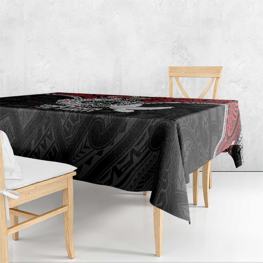 Aotearoa and Tonga Mo Te Tiriti Tablecloth New Zealand Honour The Treaty Ake!Ake!Ake!