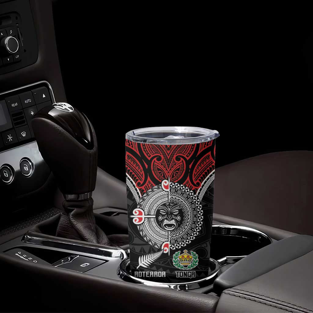 Aotearoa and Tonga Mo Te Tiriti Tumbler Cup New Zealand Honour The Treaty Ake!Ake!Ake! LT9 - Polynesian Pride