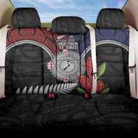 Aotearoa and Samoa Mo Te Tiriti Back Car Seat Cover Tangata Moana Stand with Tangata Whenua