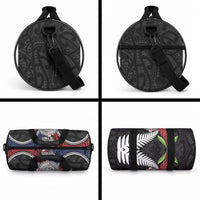 Aotearoa and Samoa Mo Te Tiriti Duffle Bag Tangata Moana Stand with Tangata Whenua LT9 - Polynesian Pride