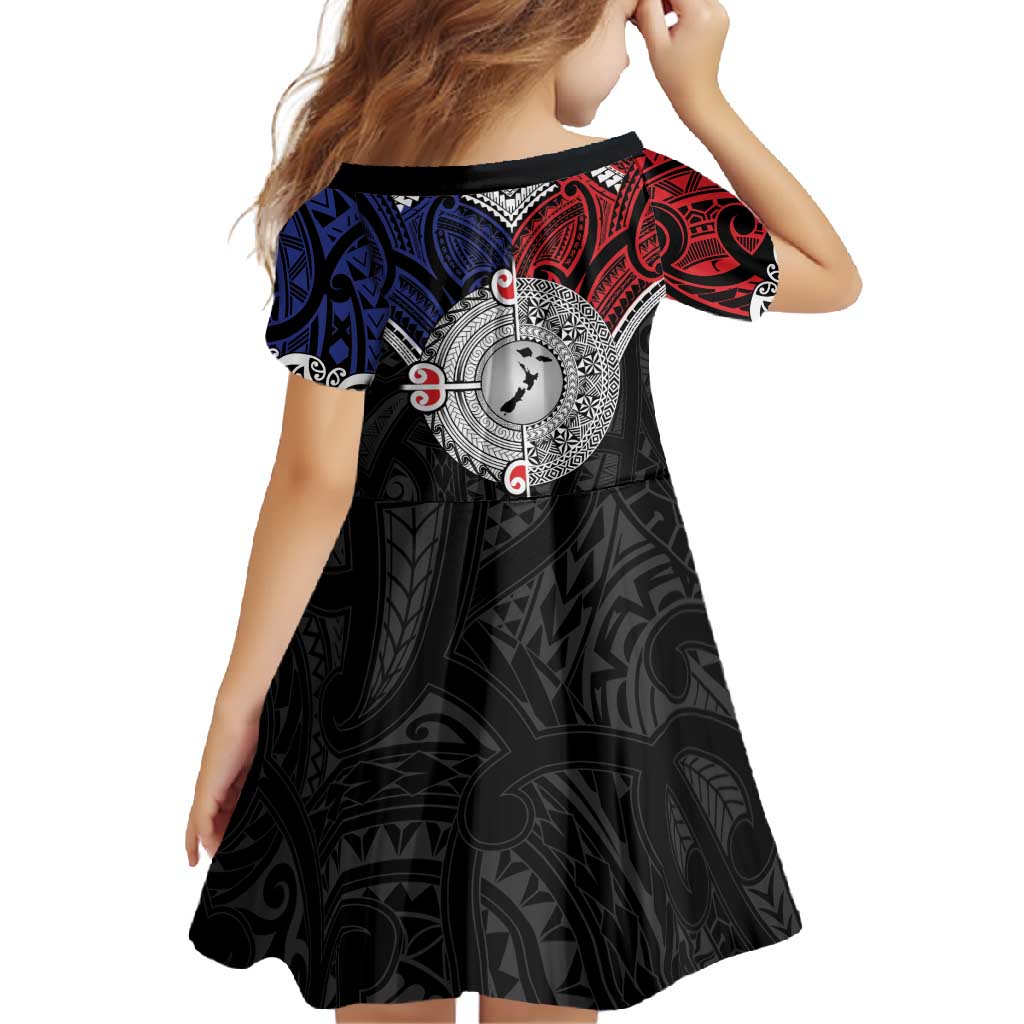 Aotearoa and Samoa Mo Te Tiriti Family Matching Mermaid Dress and Hawaiian Shirt Tangata Moana Stand with Tangata Whenua LT9 - Polynesian Pride