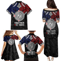Aotearoa and Samoa Mo Te Tiriti Family Matching Puletasi and Hawaiian Shirt Tangata Moana Stand with Tangata Whenua LT9 - Polynesian Pride