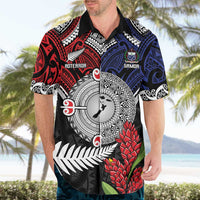 Aotearoa and Samoa Mo Te Tiriti Hawaiian Shirt Tangata Moana Stand with Tangata Whenua LT9 - Polynesian Pride