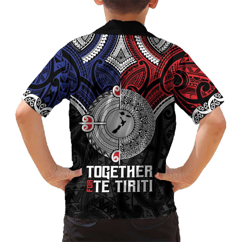 Aotearoa and Samoa Mo Te Tiriti Hawaiian Shirt Tangata Moana Stand with Tangata Whenua LT9 - Polynesian Pride