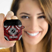 Aotearoa Proud To Be Maori AirPods Case New Zealand Fight Together LT9 Black - Polynesian Pride