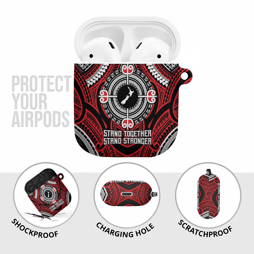 Aotearoa Proud To Be Maori AirPods Case New Zealand Fight Together LT9 - Polynesian Pride