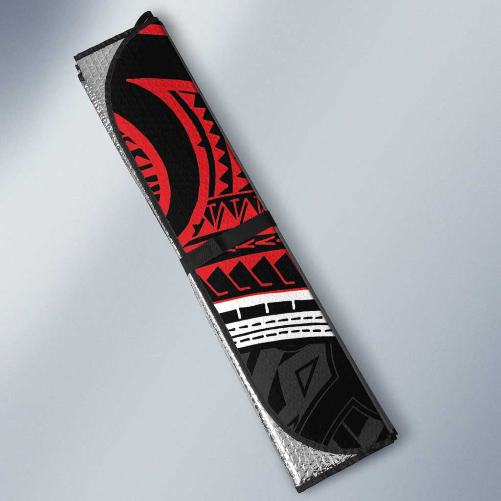 Aotearoa Proud To Be Maori Auto Sun Shade New Zealand Fight Together LT9 - Polynesian Pride