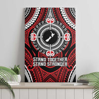 Aotearoa Proud To Be Maori Canvas Wall Art New Zealand Fight Together LT9 - Polynesian Pride