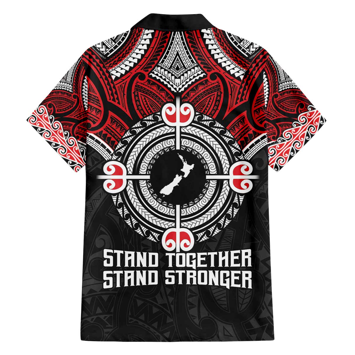 Aotearoa Proud To Be Maori Family Matching Off The Shoulder Long Sleeve Dress and Hawaiian Shirt New Zealand Fight Together LT9 - Polynesian Pride