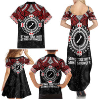 Aotearoa Proud To Be Maori Family Matching Summer Maxi Dress and Hawaiian Shirt New Zealand Fight Together LT9 - Polynesian Pride