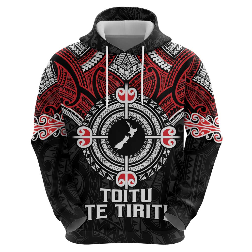 Aotearoa Proud To Be Maori Hoodie New Zealand Fight Together LT9 - Polynesian Pride