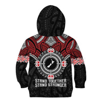 Aotearoa Proud To Be Maori Kid Hoodie New Zealand Fight Together LT9 - Polynesian Pride